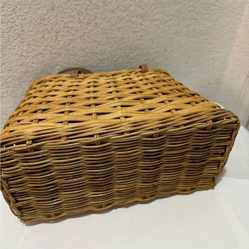 Kate Spade wicket Woven Basket